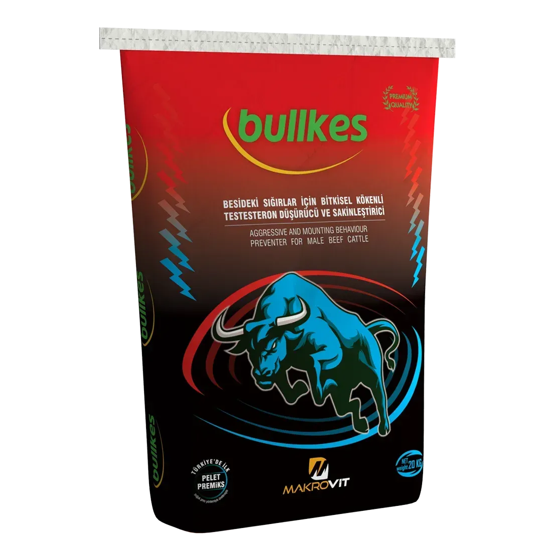 BULLKES (Besideki Sığırlar İçin Bitkisel Kökenli Testesteron Düşürücü Ve Sakinleştirici Premiks) - 25 Kg -