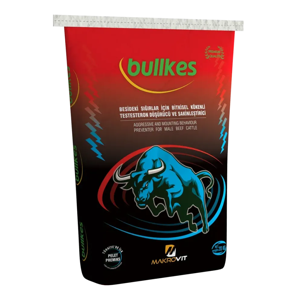 BULLKES (Besideki Sığırlar İçin Bitkisel Kökenli Testesteron Düşürücü Ve Sakinleştirici Premiks) - 25 Kg -