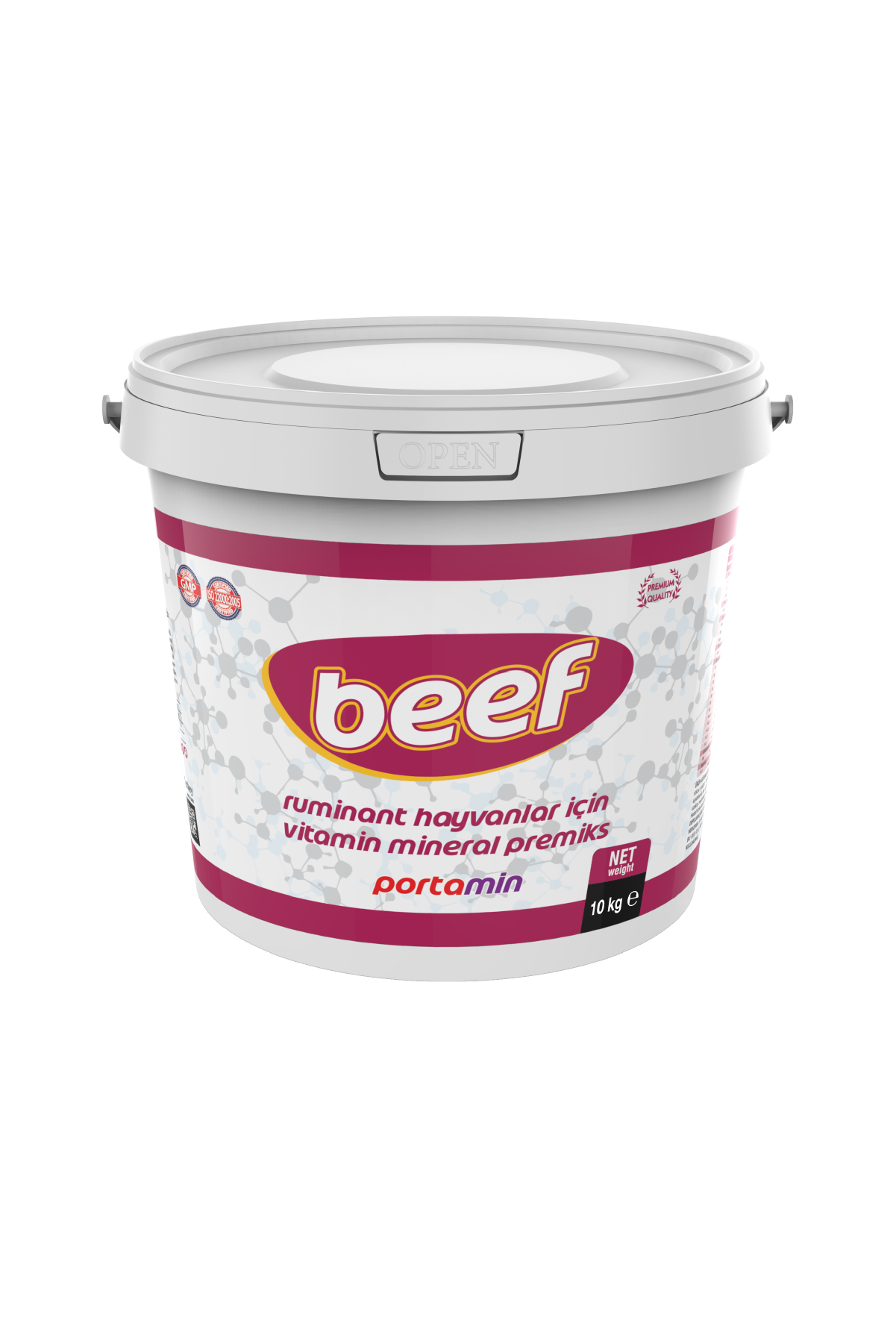 Beef | Et Randımanını ve Yemden Yararlanmayı Artıran Tamamlayıcı Yem 10 KG KOVA