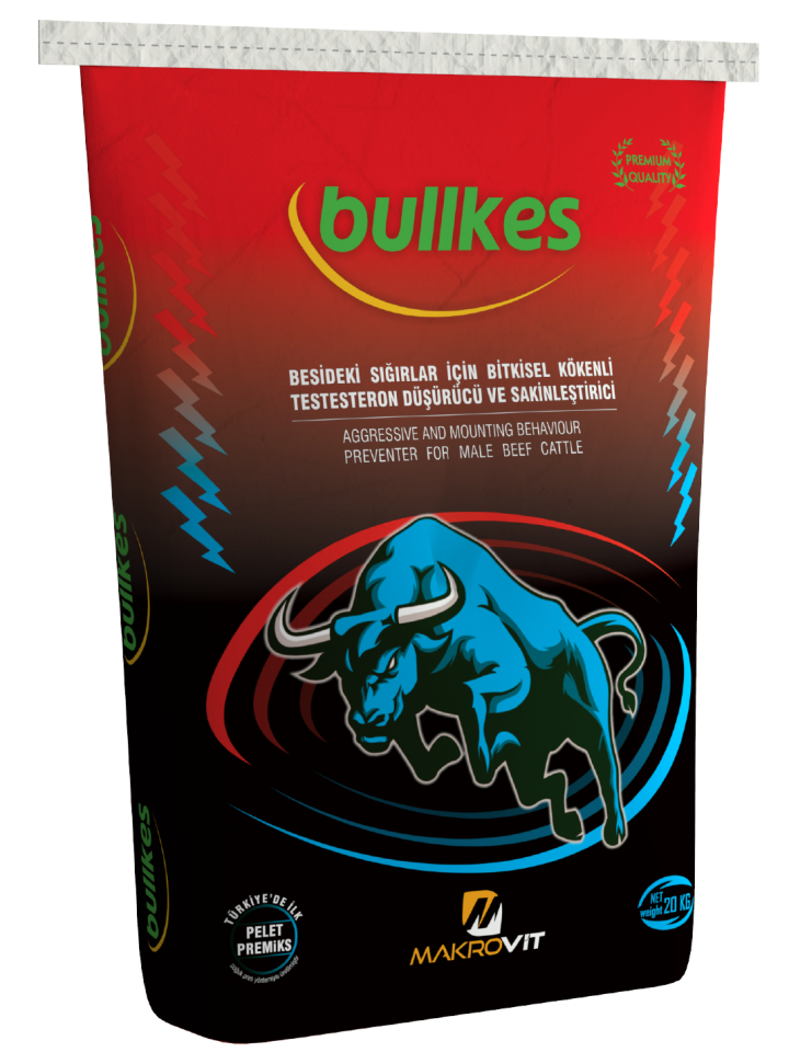BULLKES Bitkisel Kökenli Testesteron Düşürücü Ve Sakinleştirici - Pelet