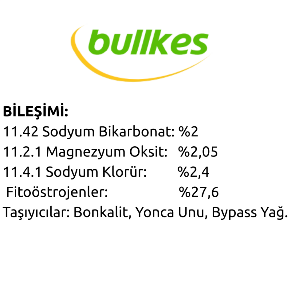 BULLKES Bitkisel Kökenli Testesteron Düşürücü Ve Sakinleştirici - Pelet