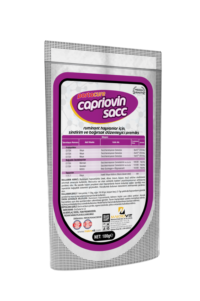 CAPRİOVİN SACC Bağırsak Flora Düzenleyici Premiks