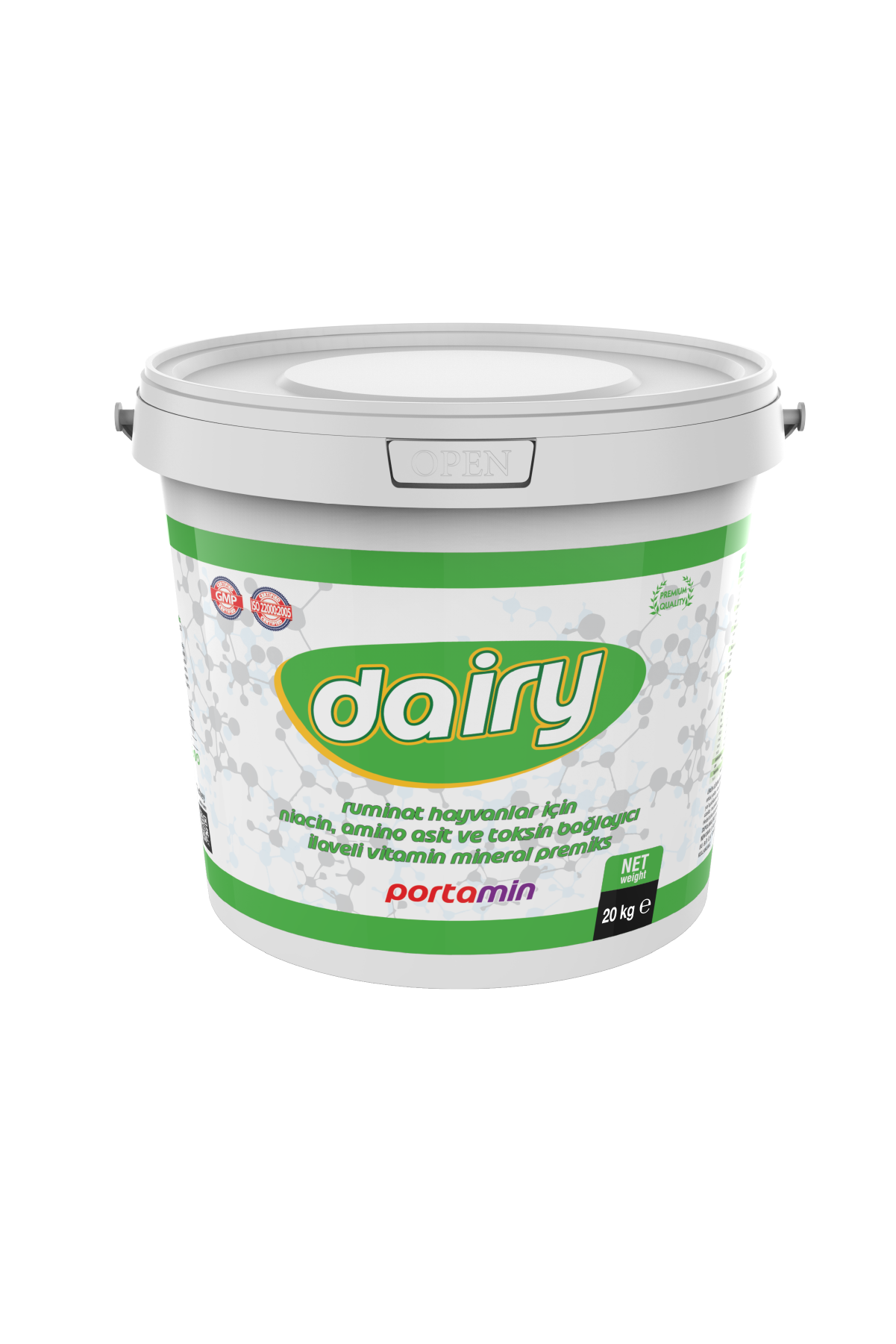 DAİRY Süt Artırıcı Vitamin ve Mineral Desteği 20 KG KOVA