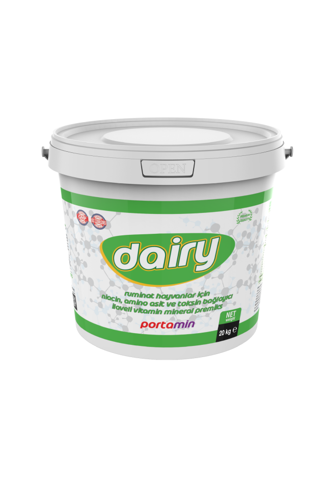 DAİRY Süt Artırıcı Vitamin ve Mineral Desteği 20 KG KOVA