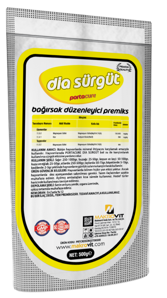 DİA SÜRGÜT Bağırsak Gevşemesini Güçlendiren Destekleyici