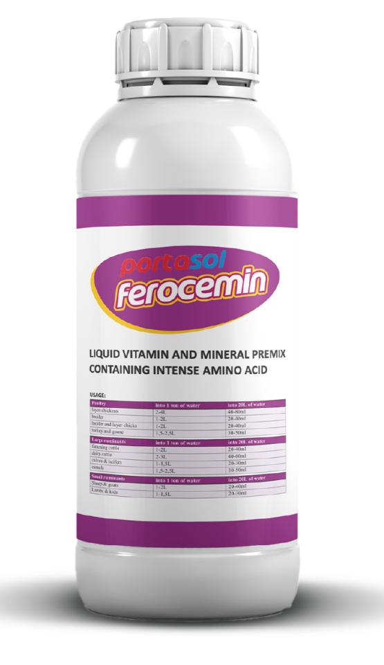 FEROCEMİN Yoğun Aminoasit İçeren Vitamin Ve Mineral Likit Premiks