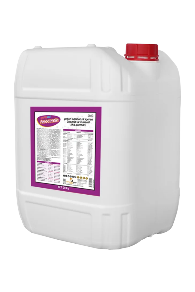 FEROCEMİN Yoğun Aminoasit İçeren Vitamin Ve Mineral - Likit 20 Litre