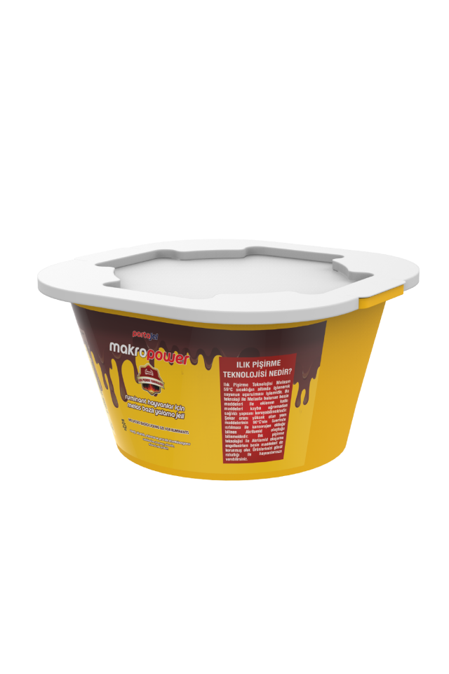 MAKROPOWER Yüksek Proteinli Melas Bazlı Yalama Jelİ