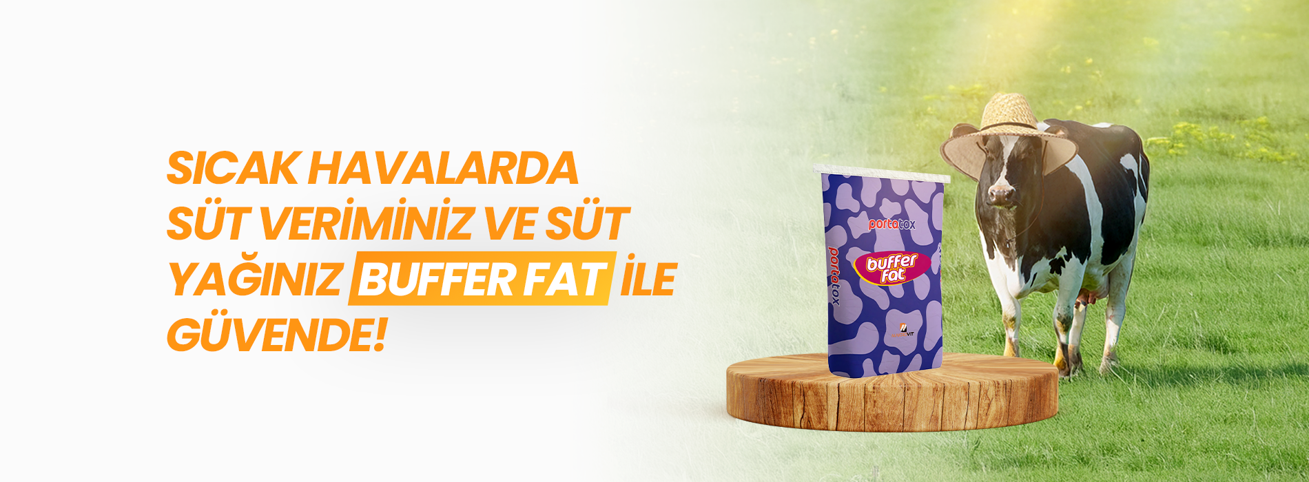 Sıcak Havalarda Süt Veriminiz ve Süt Yağınız Bu er Fat ile Güvende